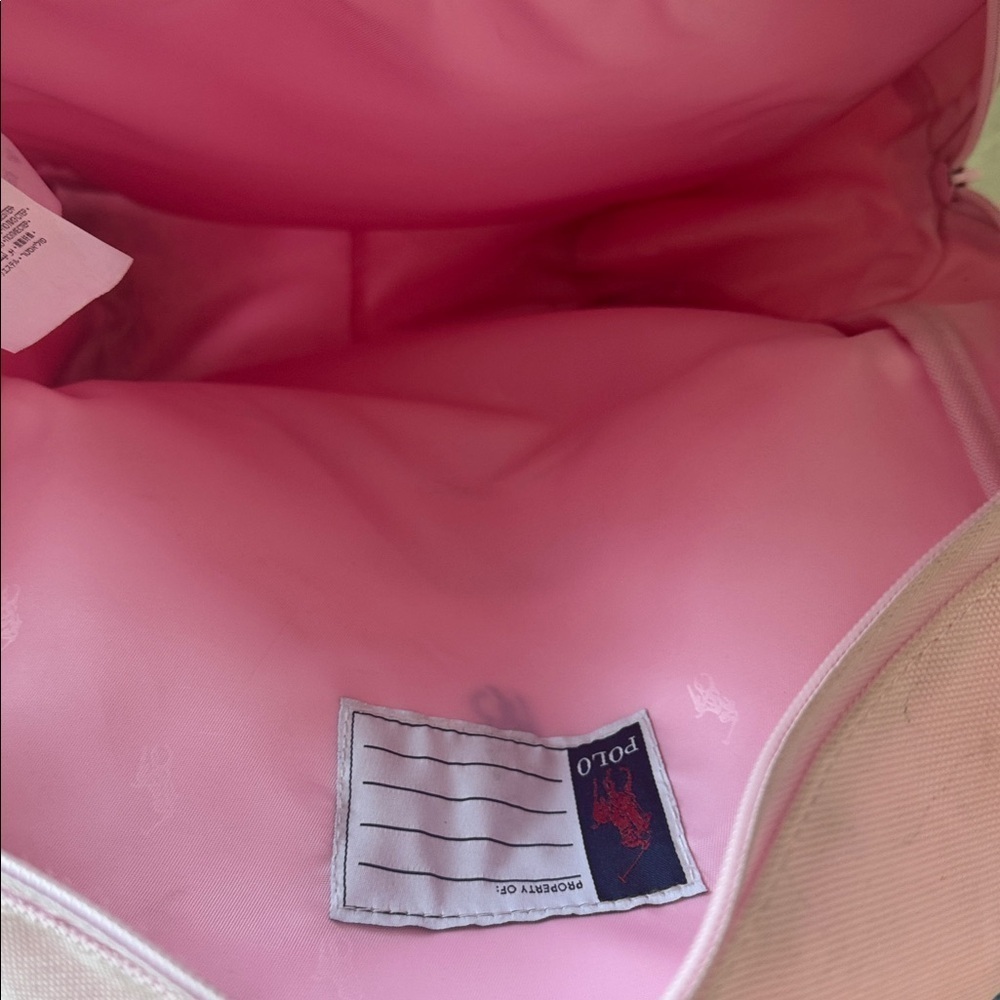Polo by Ralph Lauren Pink Backpack - Picture 6 of 6